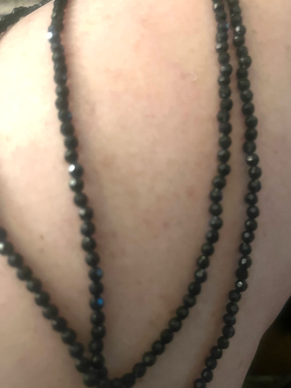 4 Black Gothic Choker Necklace Set - Picture 7 of 8